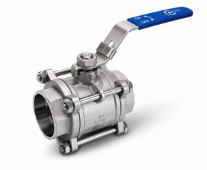Válvula bola FVS 3C 1000WOG INOX 316 sw